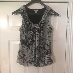 Dressy tank top, dress barn, xl